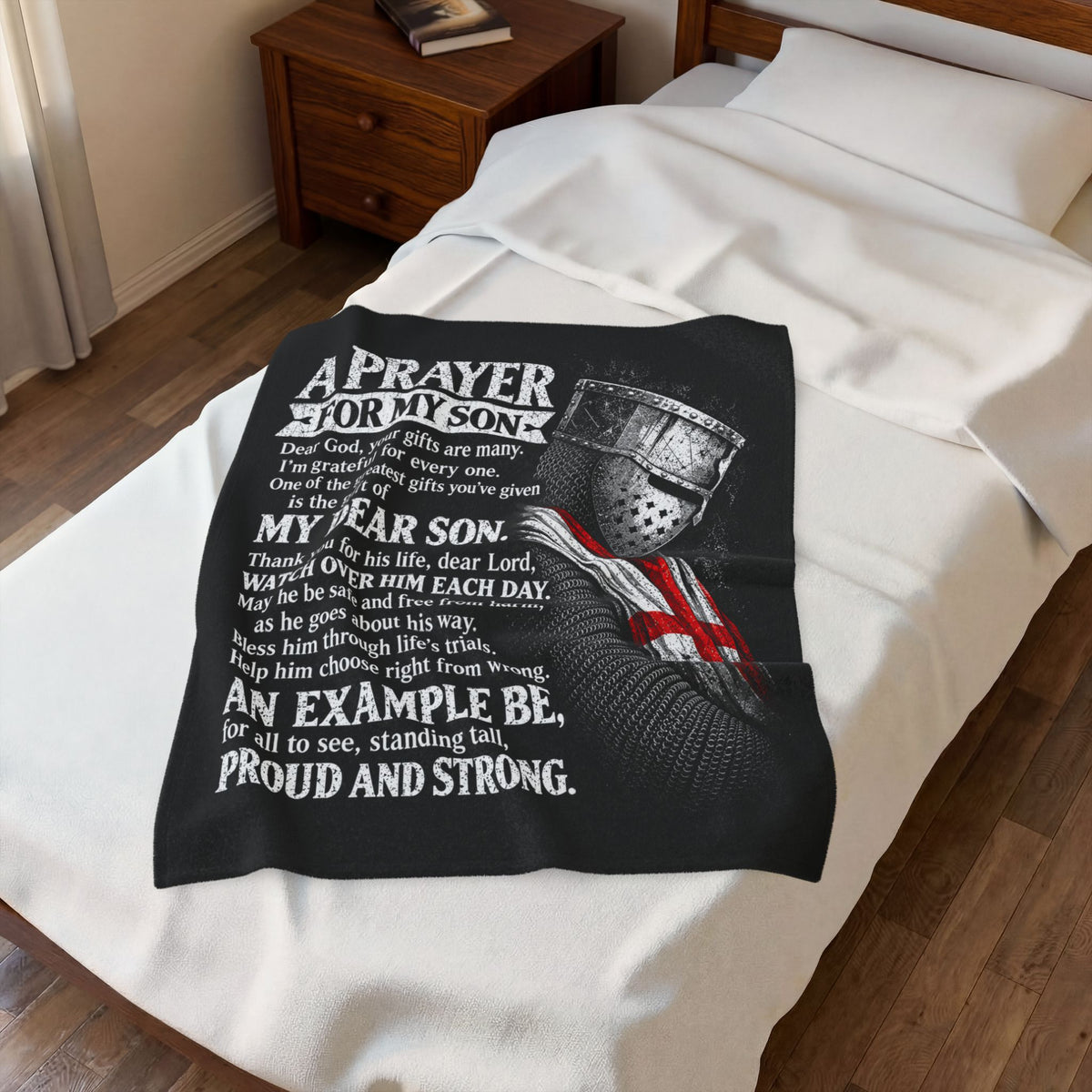 A prayer son Blanket