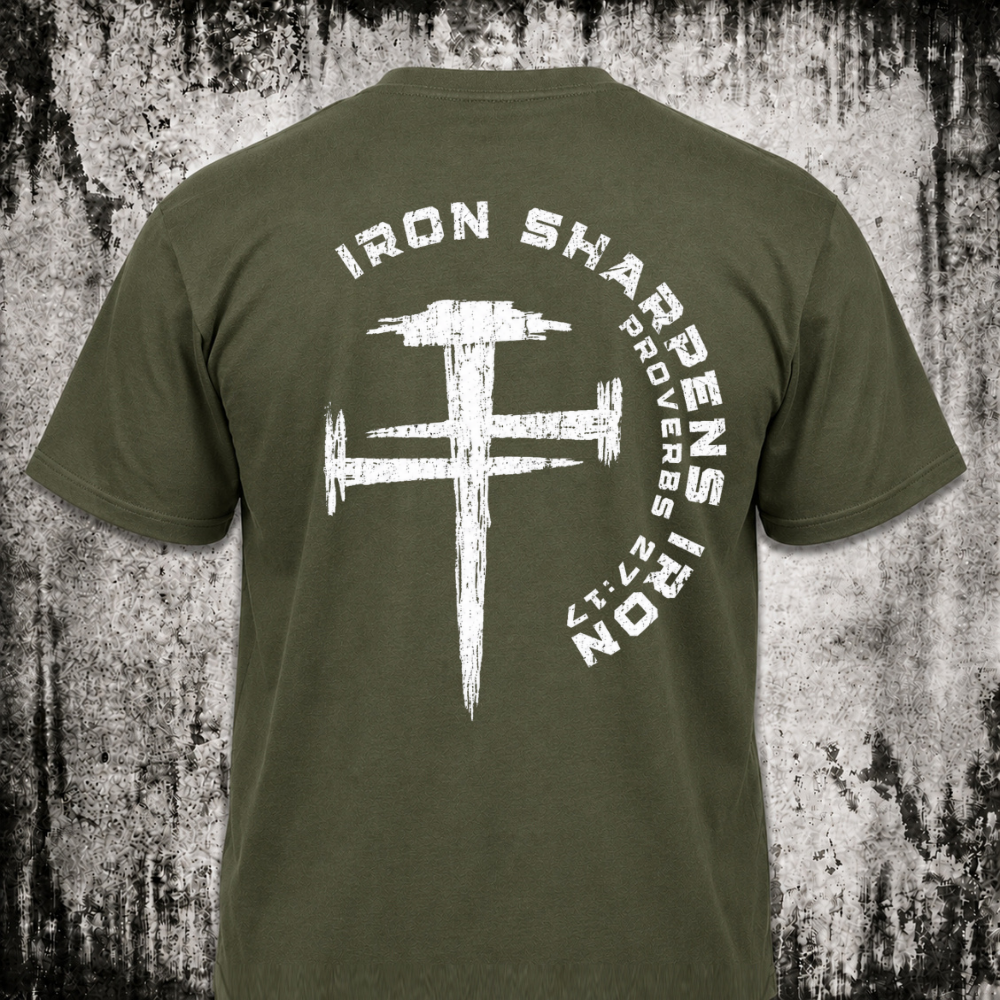 Iron sharpens iron T‑Shirt