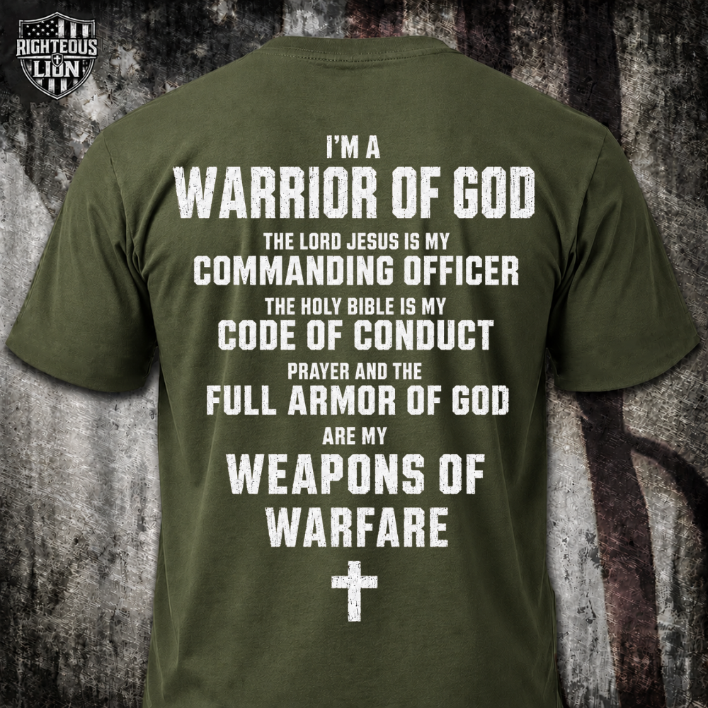 I'm a warrior of God T‑Shirt