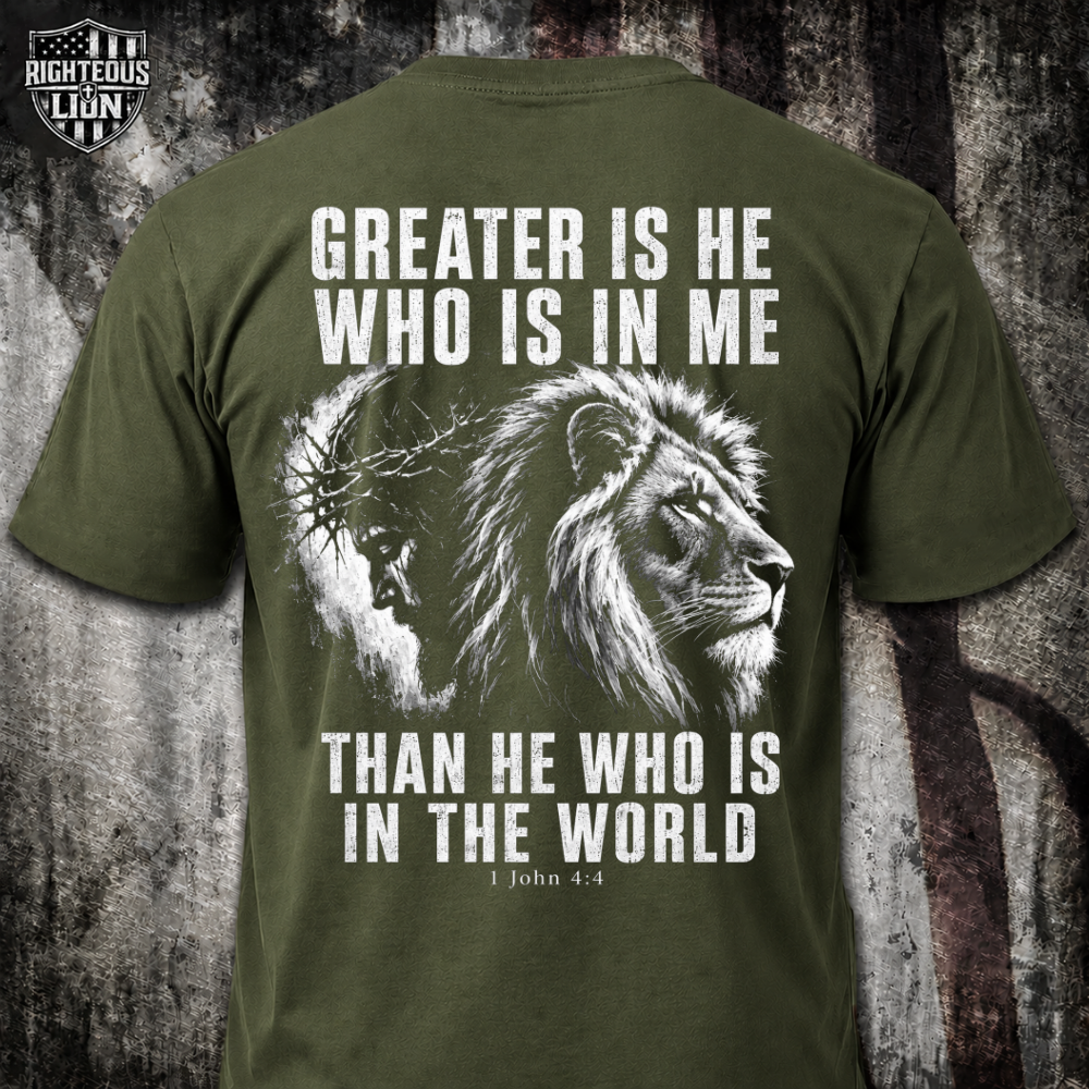 Greater is He T‑Shirt