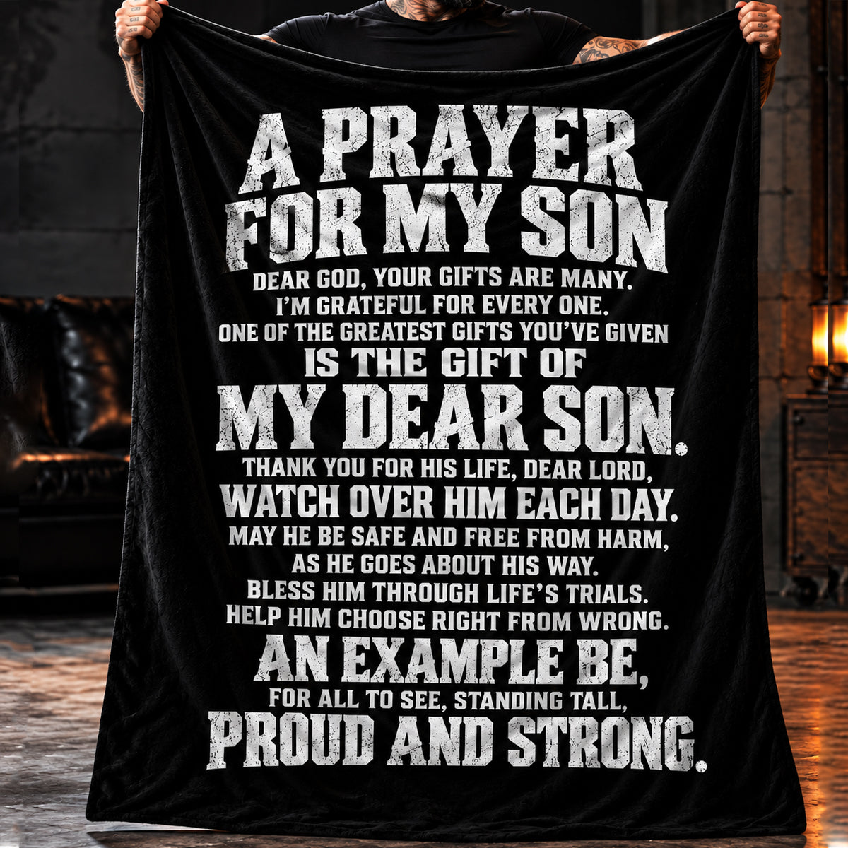 A Prayer Son Blanket