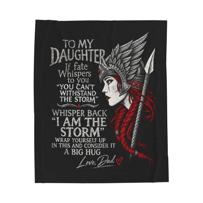 To my daughter Blanket