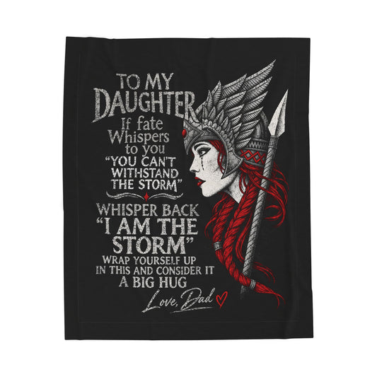 To my daughter Blanket