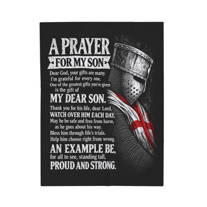 A prayer son Blanket