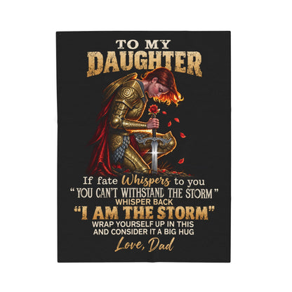 To my daughter Blanket