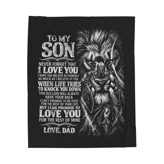 To my son Blanket