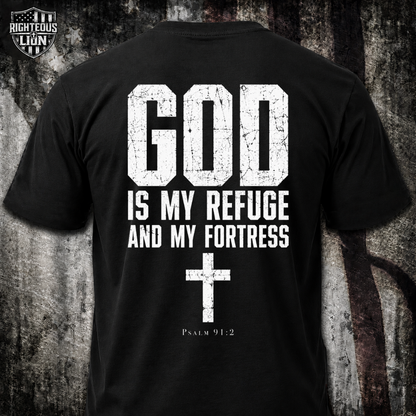 God is my refuge T‑Shirt