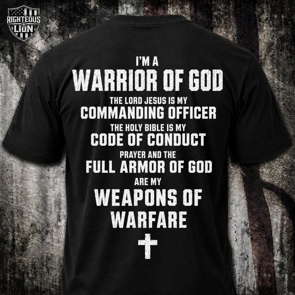 I'm a warrior of God T‑Shirt