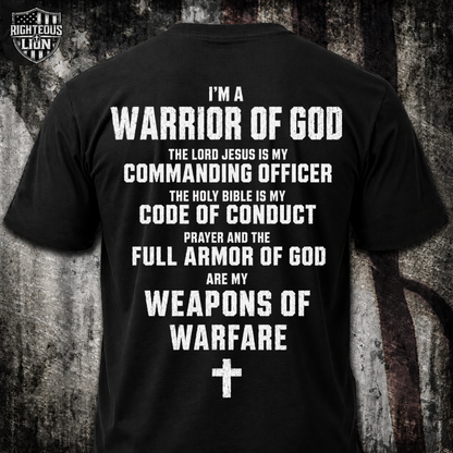 I'm a warrior of God T‑Shirt