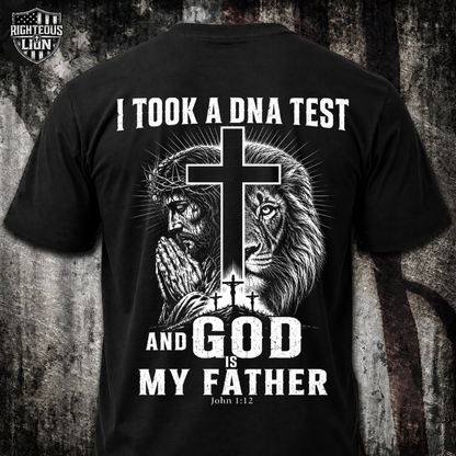 I Took a DNA Test and God is My Father T‑Shirt