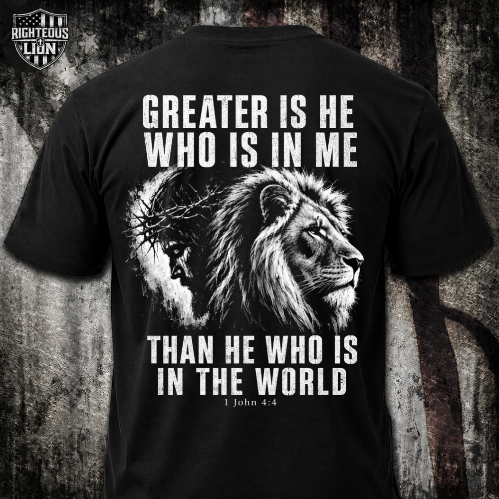 Greater is He T‑Shirt