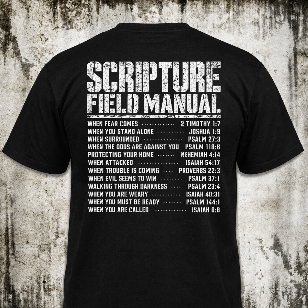 SCRIPTURE FIELD MANUAL T‑Shirt