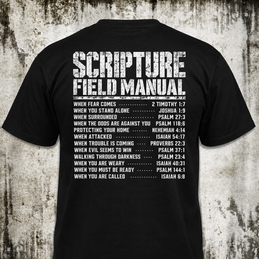 SCRIPTURE FIELD MANUAL T‑Shirt
