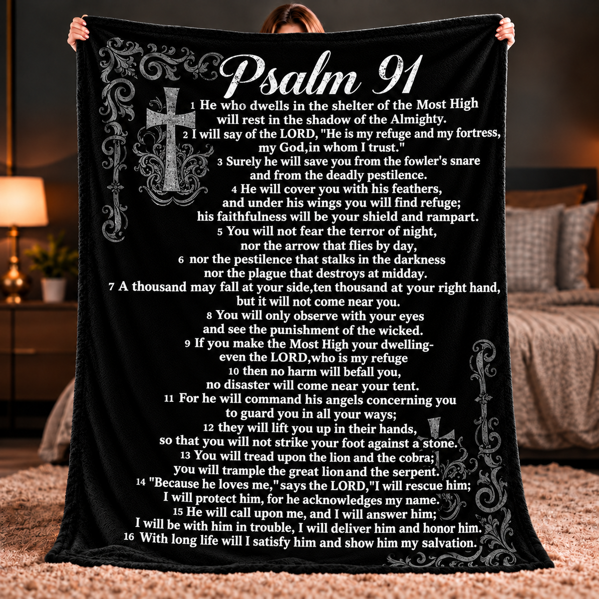 Psalm 91 Blanket