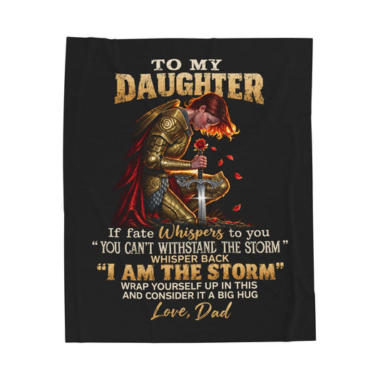 To my daughter Blanket