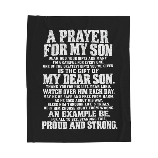 A Prayer Son Blanket