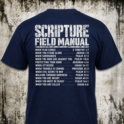 SCRIPTURE FIELD MANUAL T‑Shirt