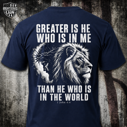 Greater is He T‑Shirt