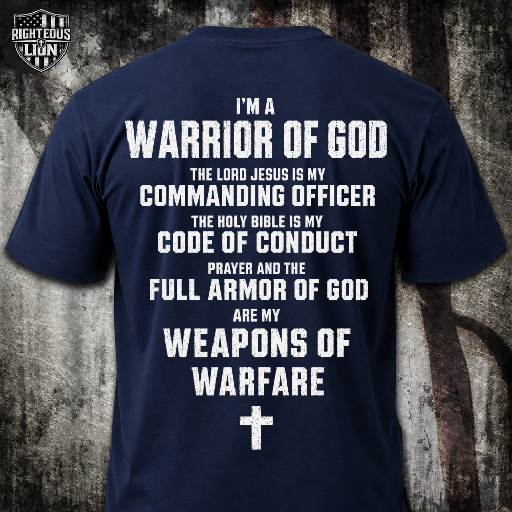 I'm a warrior of God T‑Shirt