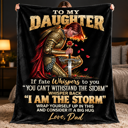 To my daughter Blanket