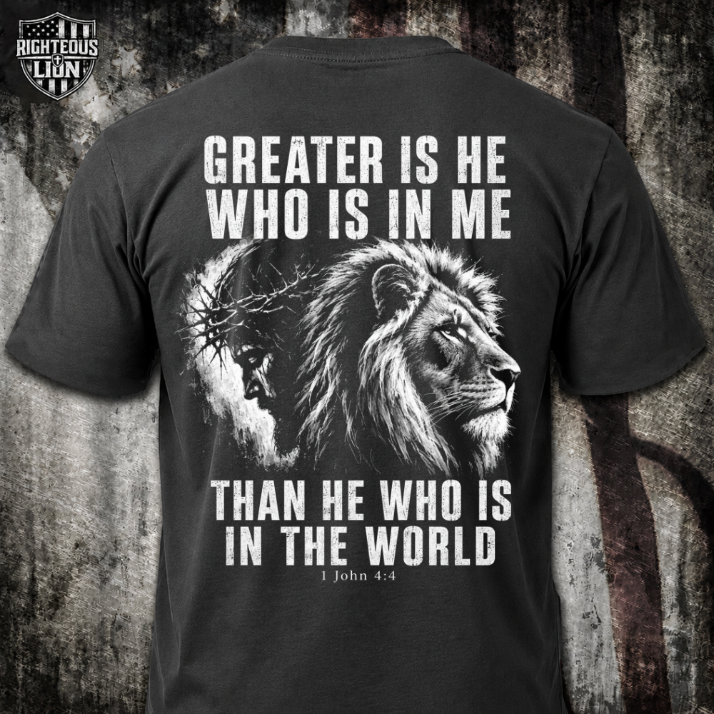 Greater is He T‑Shirt