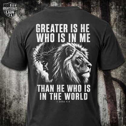 Greater is He T‑Shirt