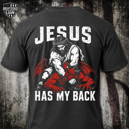 Jesus has my back T‑Shirt