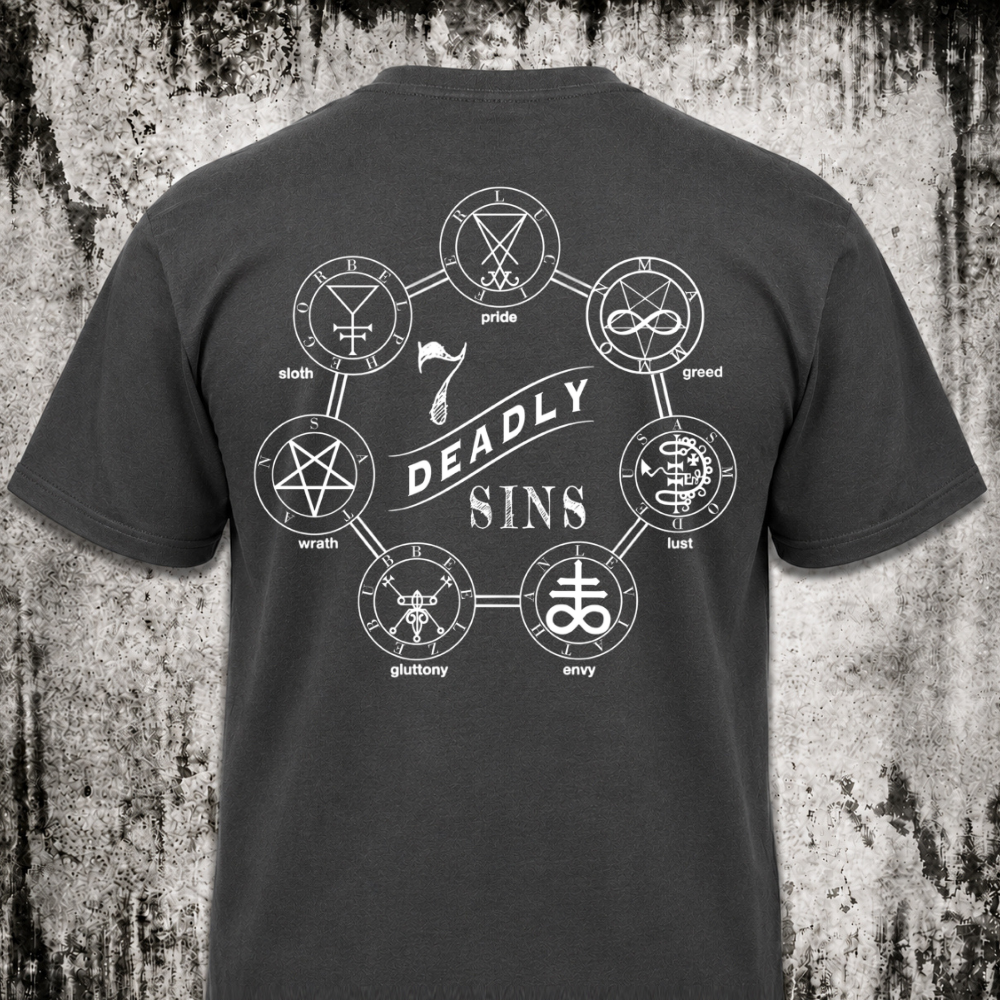7 Deadly sins T‑Shirt