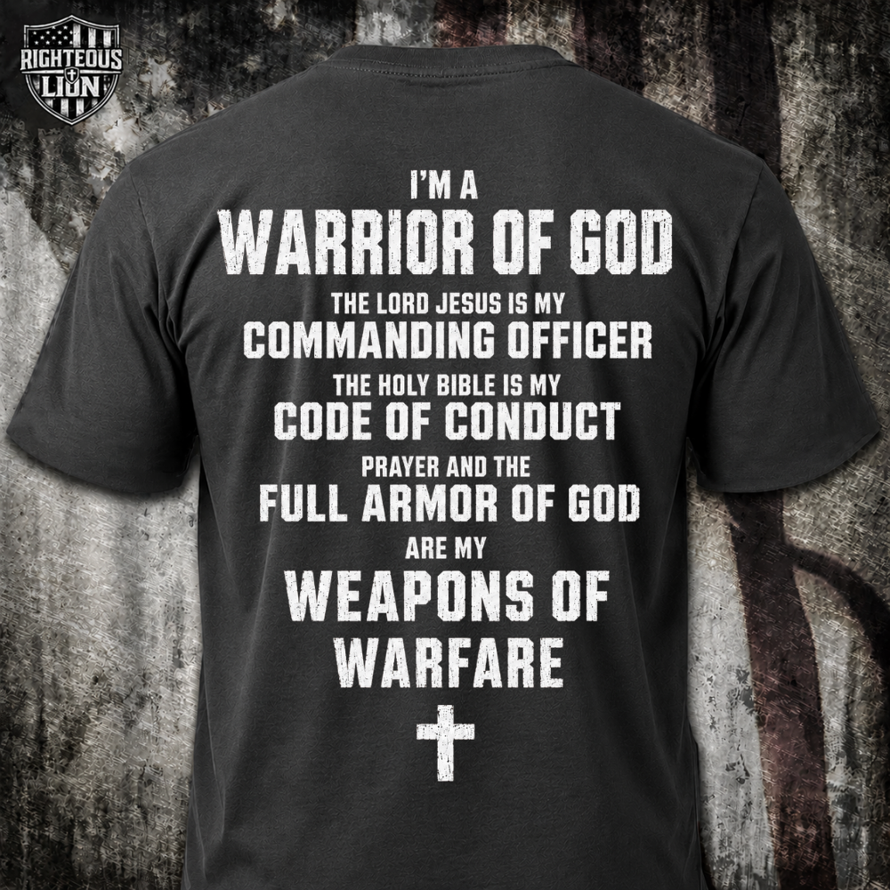 I'm a warrior of God T‑Shirt
