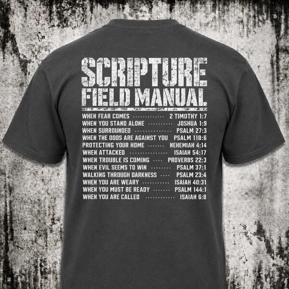 SCRIPTURE FIELD MANUAL T‑Shirt