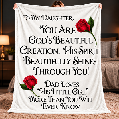 To my daughter Blanket