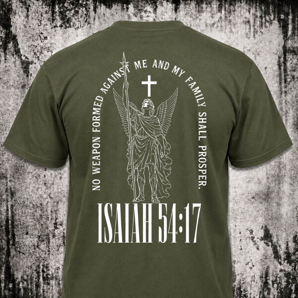 No weapon Isaiah 54:17 T‑Shirt