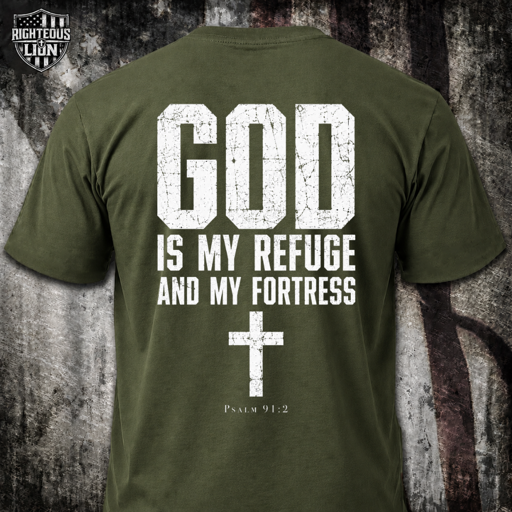 God is my refuge T‑Shirt