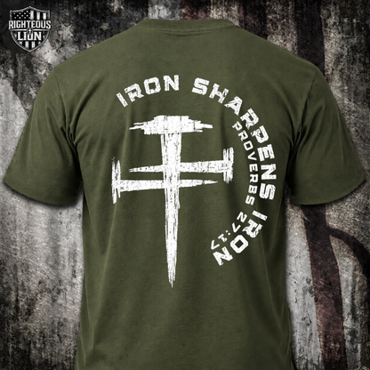 Iron sharpens iron T‑Shirt