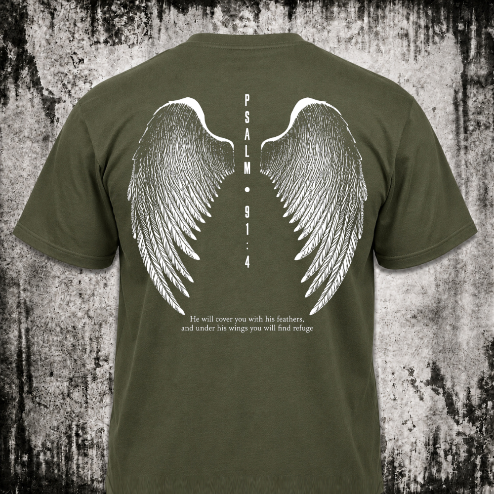 Psalm 91:4 T‑Shirt