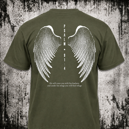 Psalm 91:4 T‑Shirt