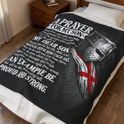 A prayer son Blanket