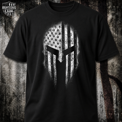Spartan America Flag T‑Shirt