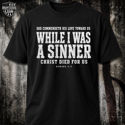 I was a sinner T‑Shirt