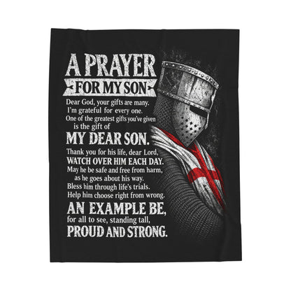 A prayer son Blanket