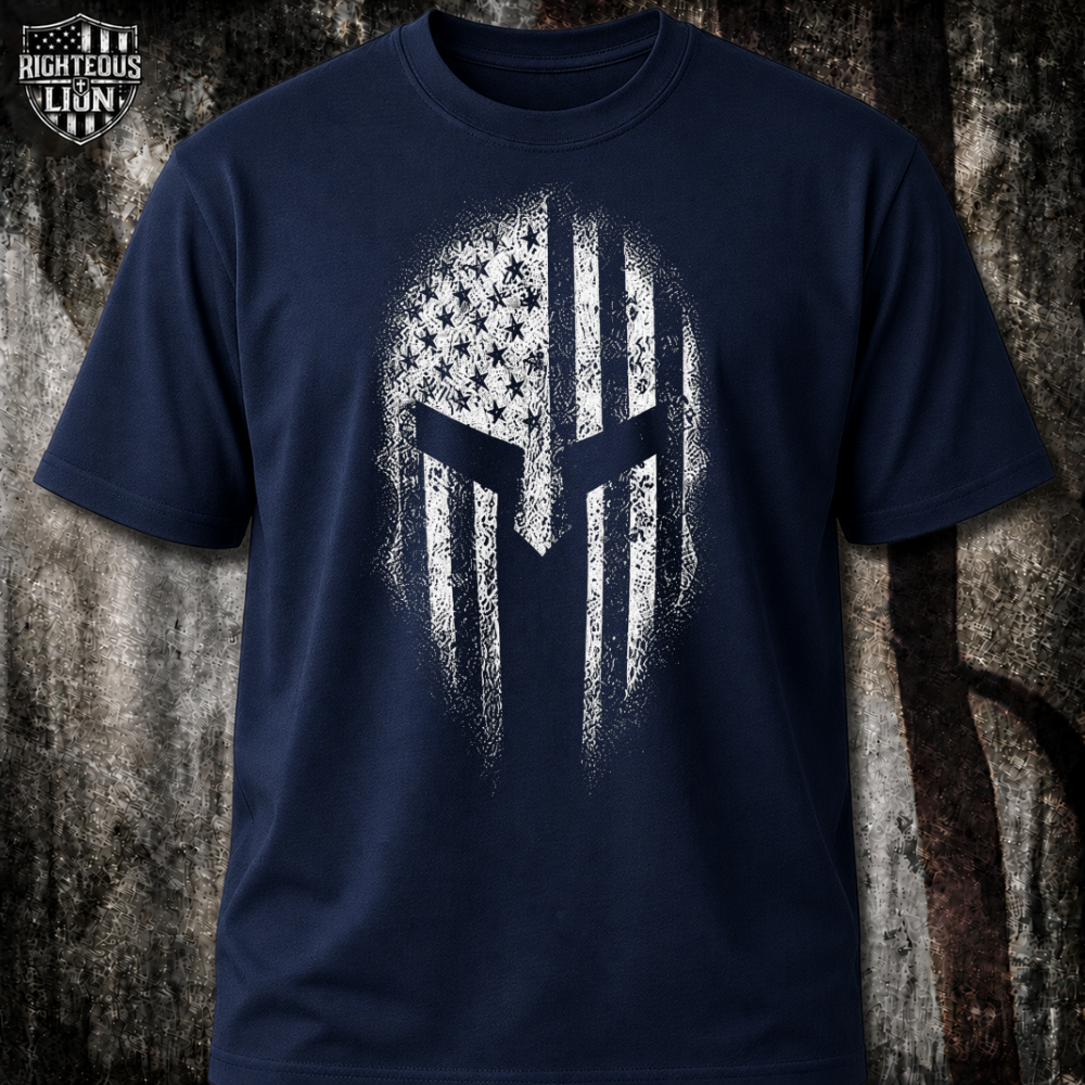 Spartan America Flag T‑Shirt