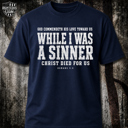 I was a sinner T‑Shirt