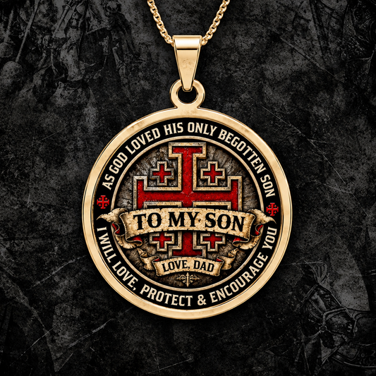 To My Son Necklace