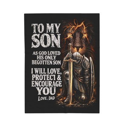 To my son Blanket