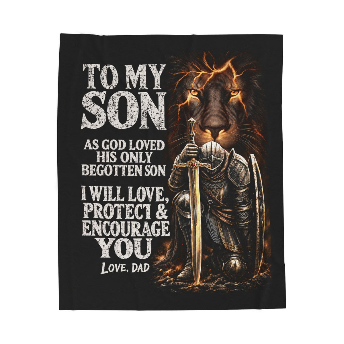To my son Blanket