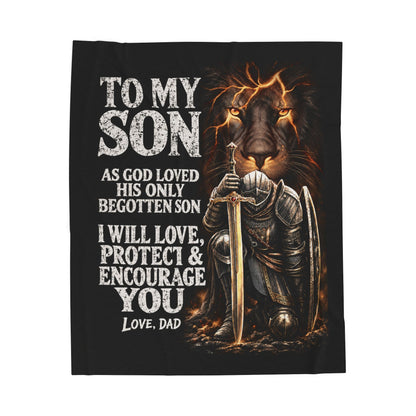 To my son Blanket