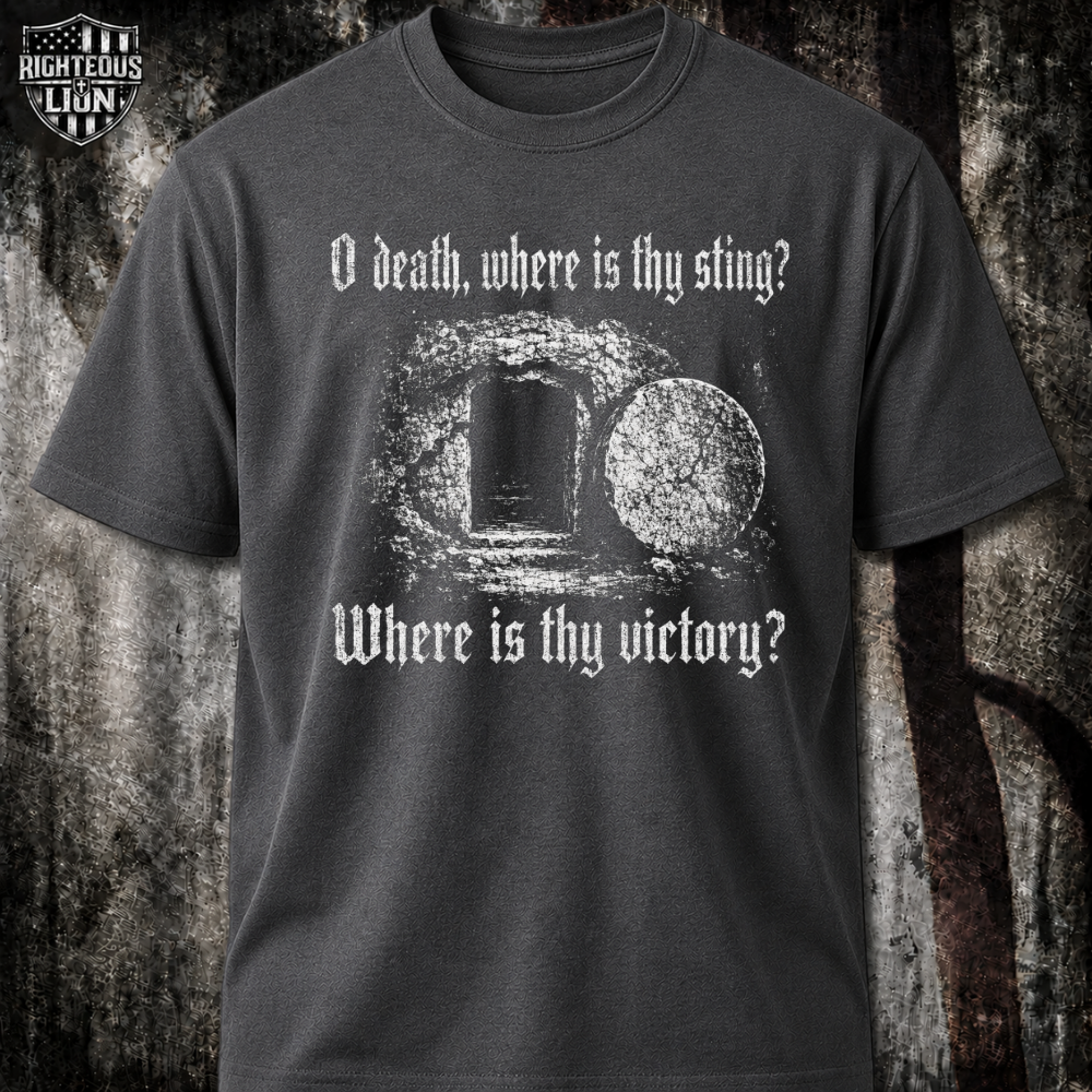 1 Corinthians 15:55 T‑Shirt