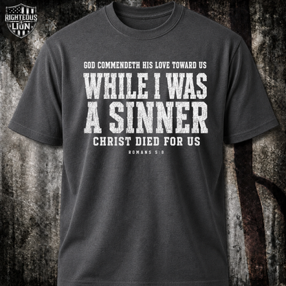 I was a sinner T‑Shirt