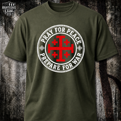 Pray for peace T‑Shirt