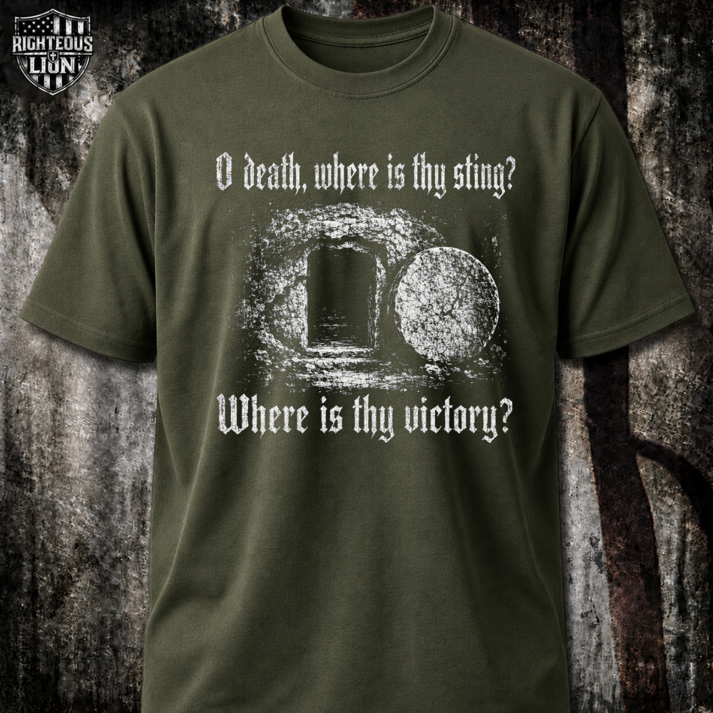 1 Corinthians 15:55 T‑Shirt